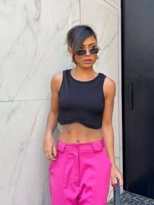 Cropped copa<span> - </span>Preto