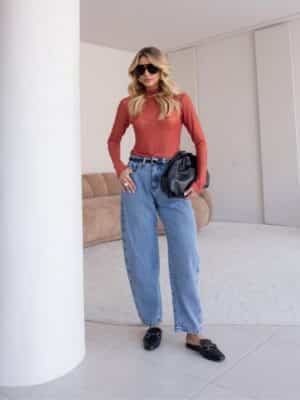 Blusa cacharel em tule<span> - </span>Rosa